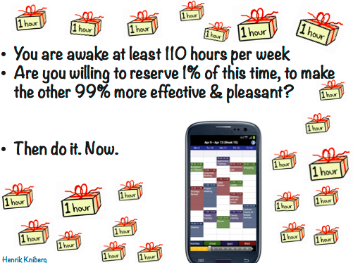 Take time to be more effective